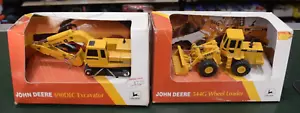 2) 1/64 Ertl 1993 John Deere #5539 544G Wheel Loader & #579 690DLC Excavator NOS - Picture 1 of 5