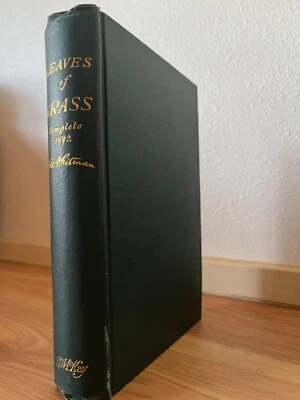 Leaves of Grass Complete 1892 Walt Whitman 1st Issue DEATHBED EDITION (1891-‘2) - Image 1 of 4