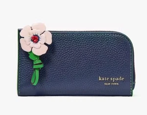 Portafoglio piccolo slim bifold KATE SPADE in giardino nuovo - Foto 1 di 9