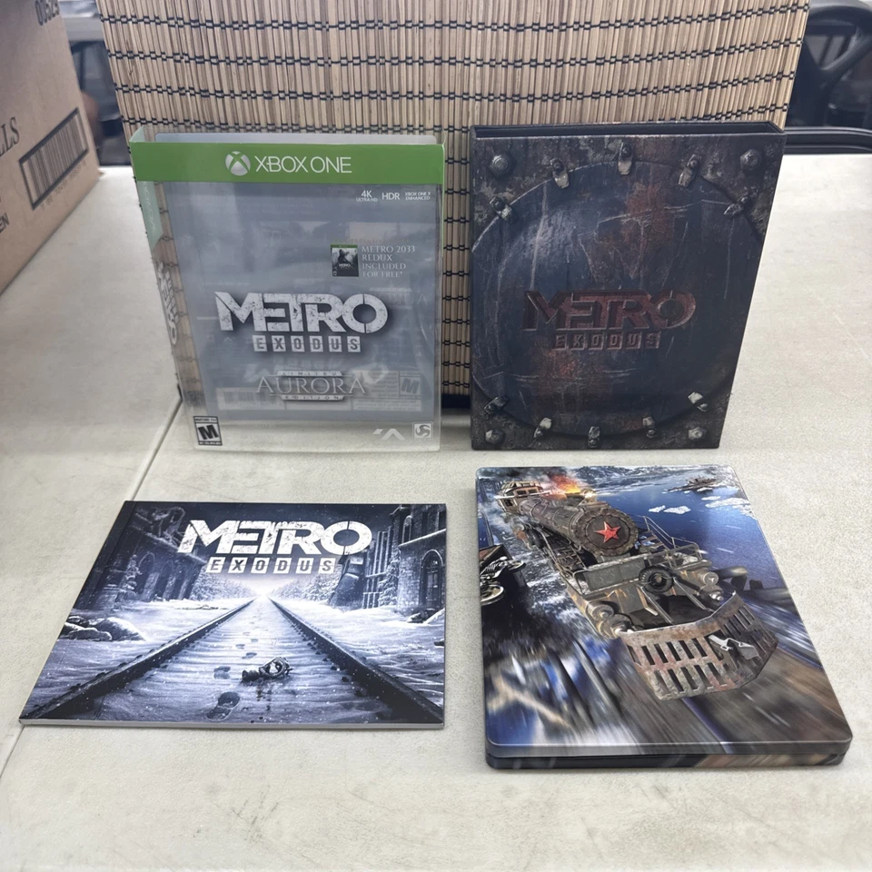 Metro Exodus Aurora Limited Edition Steelbook Xbox One With Game - Image 1 of 4