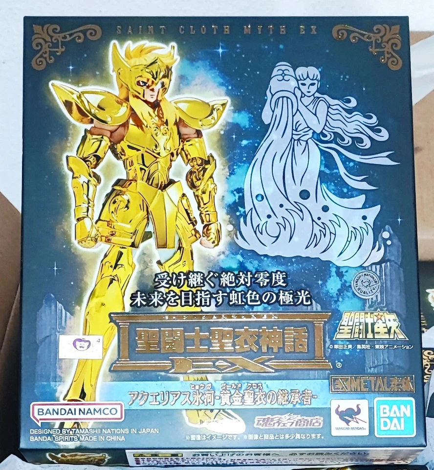Bandai Saint Seiya Myth Cloth EX Gold Saint Aquarius Hyoga Successor of the Gold