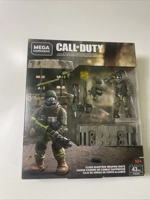 Call of Duty Mega Construx Close Quarters Weapons Crate NEW — 第 1/3 张图片