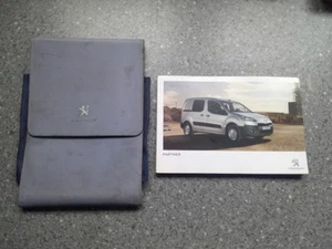 PEUGEOT PARTNER 2012 - 2015 Owners Manual / Handbook in Wallet - Picture 1 of 9