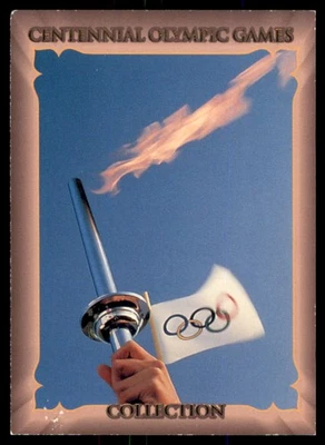 Colección de los Juegos Olímpicos del Centenario 1996 Collect-A-Card #16 Historia Olímpica Foto 1 de 2