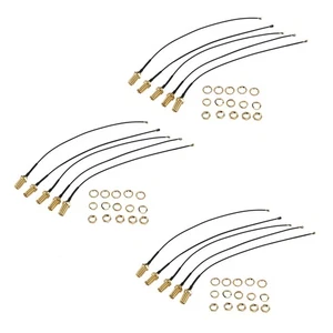 15Er Stecker Antenne WiFi Pigtail SMA Buchse Auf IPX Verlängerungskabel 15c9857 - Afbeelding 1 van 8