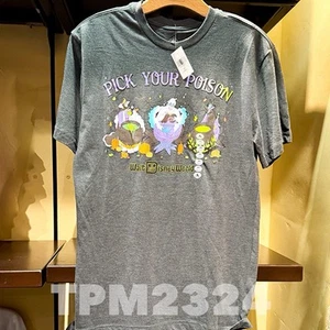 2025 Disney Parks Halloween Pick Your Poison Villains Erwachsene T-Shirt Gr. XL NEU - Bild 1 von 1