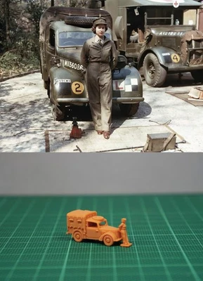 1/144 Segunda Guerra Mundial British Princes & Austin Tilly camión kit de resina (#BRT568) Foto 1 de 4