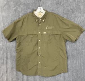 Game Guard Vented Shirt Herren XL Olivgrün Kurzarm Angeln Texas - Bild 1 von 12