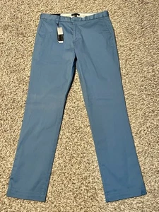 NWT Banana Republic Aiden Rapid Movement Slim Fit Chino Pants Men's 33X34 - Picture 1 of 5