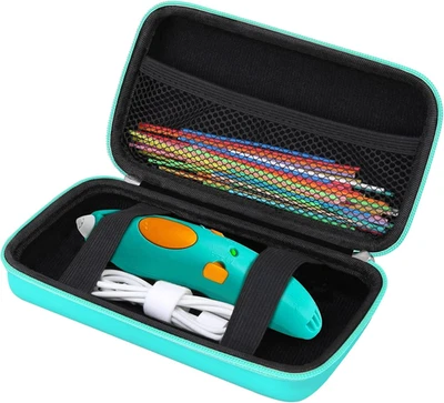 Hard Travel Case for 3Doodler Start+ Essentials (2022) 3D Pen Set for Kids
