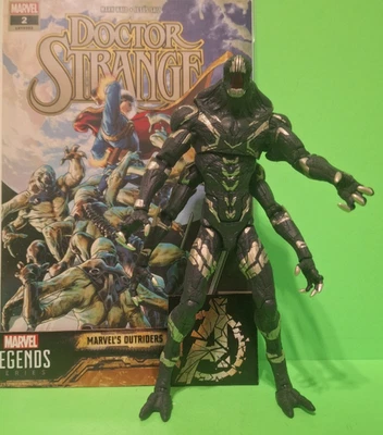 Marvel Legends OUTRIDER de INFINITY WAR PAQUETE DE 2 + GRAN CÓMIC DOCTOR EXTRAÑO # 2 Foto 1 de 4