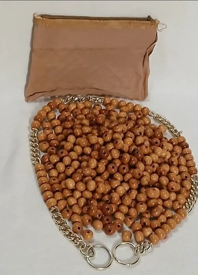 Perline e Tracolla per Borsa Macramè Componenti Artigianali Ricambi Borsa Rettangolare - Immagine 1 di 4