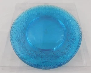 Juego de 4 platos Ashland Summer Blue nuevos para estar al aire libre - Imagen 1 de 4