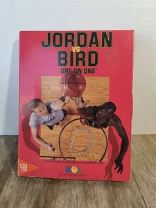 Jordan vs Bird one on one Commodore 64 128 5.25" diskette with Manual And Box. - Picture 1 of 3
