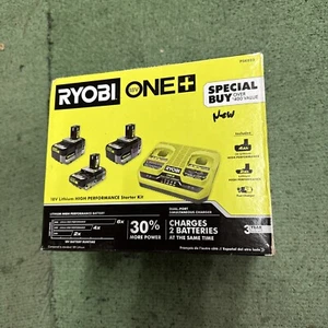 Ryobi ONE+ HP 18V (2) 4.0 Ah HIGH PERFORMANCE Batteries, 2.0 Ah-BRAND NEW - Picture 1 of 1