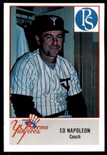 1978 Cramer Minor League Ed Napoleon (A) Tacoma Yankees #8