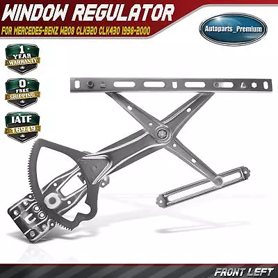 Regulador de ventana sin motor delantero izquierdo mercedes-benz w208 clk320 clk430 98-00 Foto 1 de 4