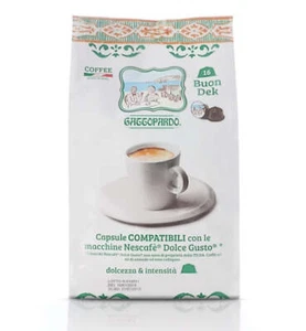 Capsule compatibili Dolce Gusto Toda Gattopardo decaffeinato confezione da 128 - Foto 1 di 3