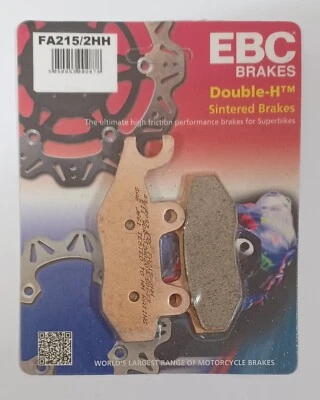 Pastillas de freno de disco trasero sinterizadas EBC se adaptan a Triumph Tiger 1050 SE (2010 a 2013) Foto 1 de 4