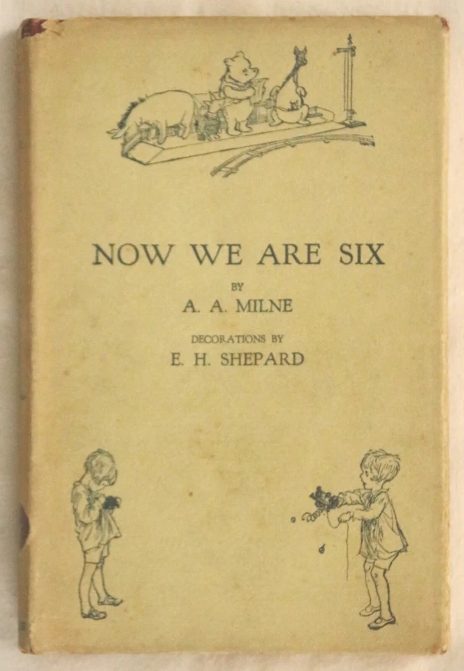 A A Milne - Now We Are Six HC/DJ vintage fifth edition 1929 - image 1 of 1