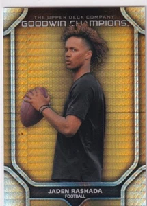 2024 Upper Deck Goodwin Champions No. P21 Jaden Rashada Orange Prism 338/349 - Bild 1 von 2