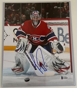 CAREY PRICE MONTREAL CANADIENS SIGNED 8X10 PHOTO BECKETT BAS - Picture 1 of 2