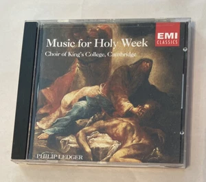 Music for Holy Week (Choir of King's College, Cambridge, Philip Ledger) EMI New - Picture 1 of 2