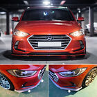 Front Bumper Lip Lower Unpainted For Hyundai Elantra Ad