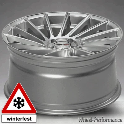 19 Zoll MC9 concave Alufelgen 8,5x19 5x120 ET35 silber für Saab - Bild 1 von 4