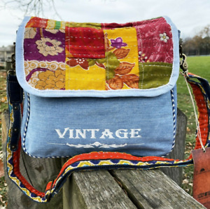 Vintage Fashion Canvas Crossbody Messenger Bag