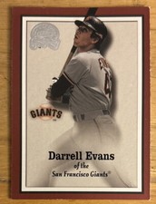 2000 Fleer Greats of the Game Darrell Evans Baseball Card #65 Giants 3B O/C FR/G