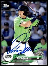 2018 Topps Pro Debut Pavin Smith Auto Hillsboro Hops #167 Signed