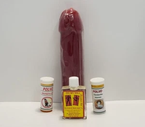 RITUAL CANDELA PENE ROSSO KIT ANCORAGGIO SESSUALE/MATERIALI E ISTRUZIONI INCLUSI!! - Foto 1 di 3