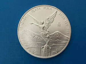 2020 1oz Silver Mexican Libertad. In Capsule. - Picture 1 of 2