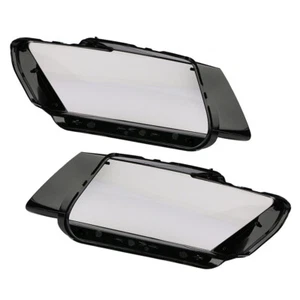 Pair For Audi Q5 2009-2012 Front Left+Right Headlight Lens Clear Lampshade Cover - Picture 1 of 13
