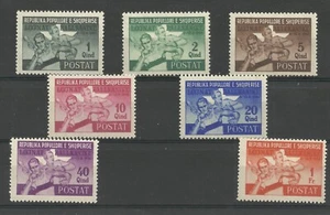 Albania Albanien Albanie 1946 MiNr 408 - 414 MNH** Balkan Games - Picture 1 of 1