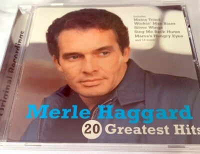 MERLE HAGGARD-20 GREATEST HITS-CD-(COUNTRY) - Image 1 of 2