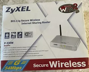 ZXYEL 802.11g Secure Wireless Internet Sharing Router - Bild 1 von 2
