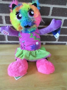 Build A Bear Monster Mixers RainbowColors 20" Tall Plush Monster-Sound Skirt Set - Picture 1 of 12