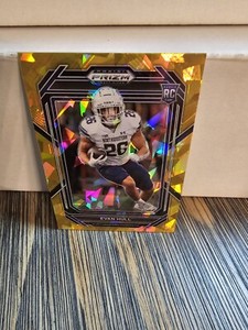 2023 EVAN HULL PRIZM DRAFT PICKS  GOLD ICE PRIZM ROOKIE RC NORTHWESTERN