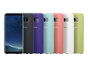 Original Samsung Galaxy S8 S8+ S9+ Plus Genuine Silicone Cover Case - Zdjęcie 1 z 29
