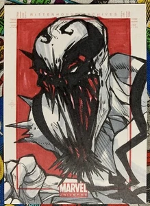 Marvel Universe 2011 SketchaFEX Sketchkarte Anti-Venom - Bild 1 von 2