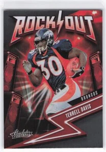 2023 Panini Absolute Terrell Davis Rock Out #8 - Picture 1 of 2
