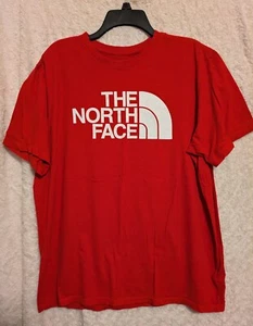 The North Face - rot Grafik/Logo T-Shirt Herren Gr. XL - Bild 1 von 3