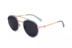 Chiara Ferragni CF 1004/S WS7 AZURE GLITTER 50/23/140 WOMAN Sunglasses - Picture 1 of 4