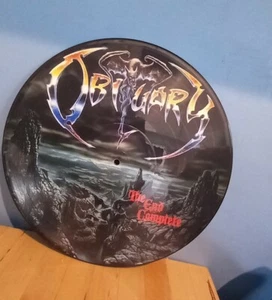 OBITUARY VERY RARE PICTURE DISC, the end complete,thrash,vinyl record - Picture 1 of 4