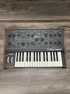 Moog Prodigy 32-Key Monophonic Analog Synthesizer 1979 - 1984 - Black *READ* - Image 1 of 4