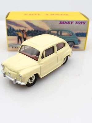 Modellino auto dinky toys scala 1:43 Fiat 600 de agostini modellismo collezione - Immagine 1 di 4