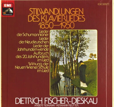 5LP Luxury Box Set FISCHER-DIESKAU Stilwandlungen des Klavierliedes 1850-1950 NM - Image 1 of 3