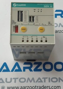 1Pc USED FANOX GEN 10 4.0-10.3A GENERATOR PROTECTION RELAY - Picture 1 of 7